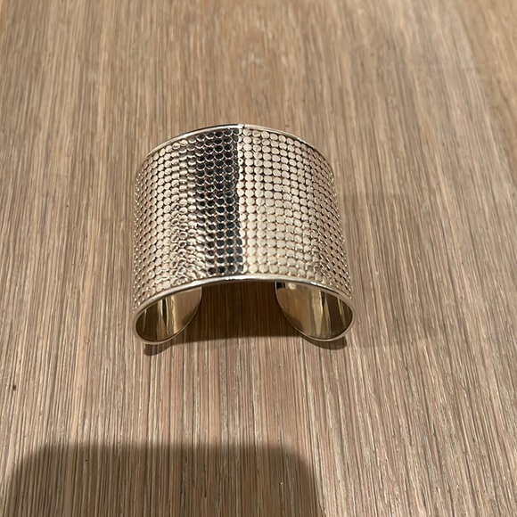 Anna Beck wide dotted cuff silver - Picture 1 of 4